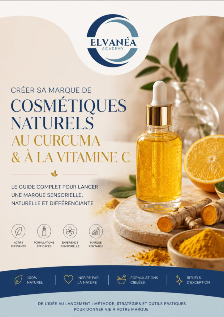 Créer sa marque de cosmétique avec le Curcuma et la Vitamine C